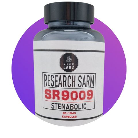 Ripped Labz SR9009 Stenabolic (90 x 5mg capsules)