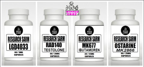 Ripped Labz Advanced Muscle Stack (LGD-4033 / RAD-140 / MK-677 / MK2866)