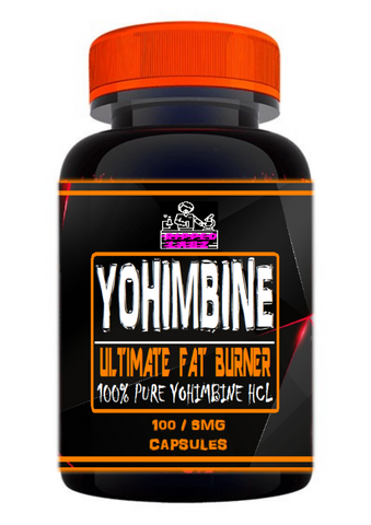Yohimbine HCL Fat Burner (100 x 5mg capsules)