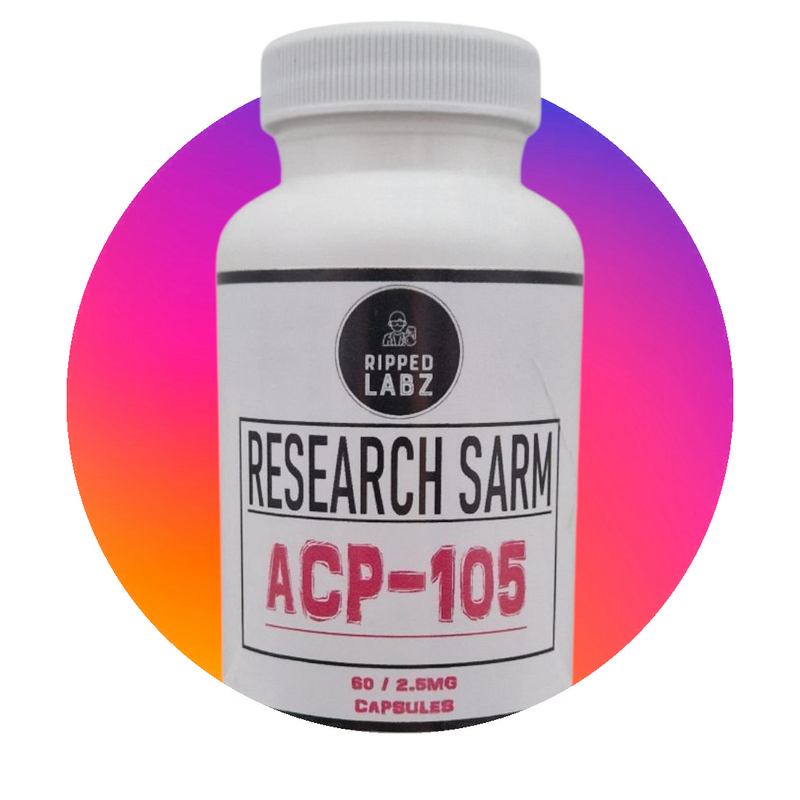 Ripped Labz ACP105 (60 x 2.5mg capsules).