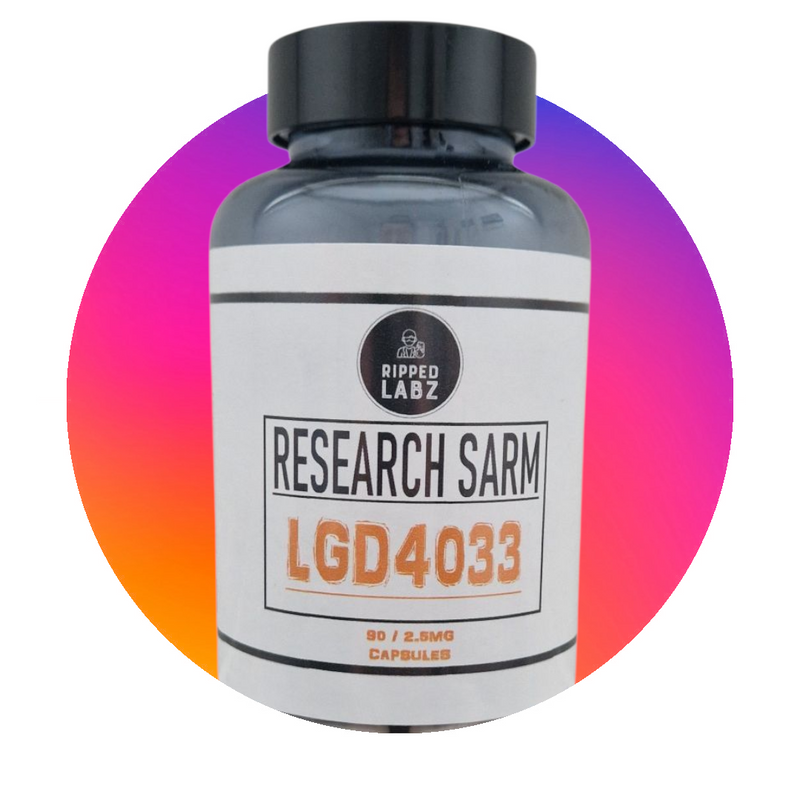 Ripped Labz LGD4033 Ligandrol (90 x 2.5mg capsules).
