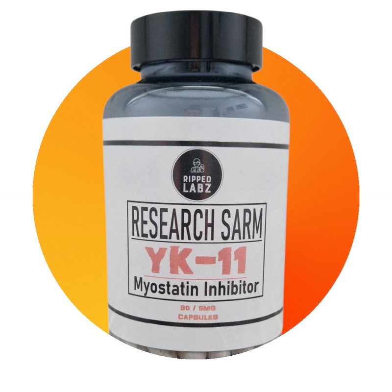 Ripped Labz YK11 Myostatin Inhibitor (90 x 5mg capsules).
