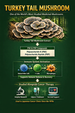 Turkey Tail Mushroom Tincture 100ml XL- The Immune Defence Mushroom
