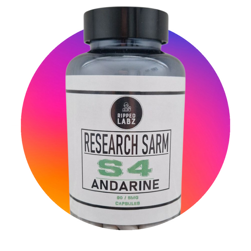 Ripped Labz S4 Andarine (90 x 5mg capsules).
