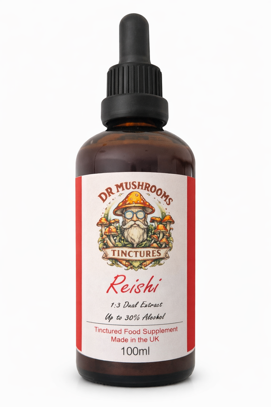 Reishi Mushroom Tincture 100ml XL - The Stress & Sleep Mushroom