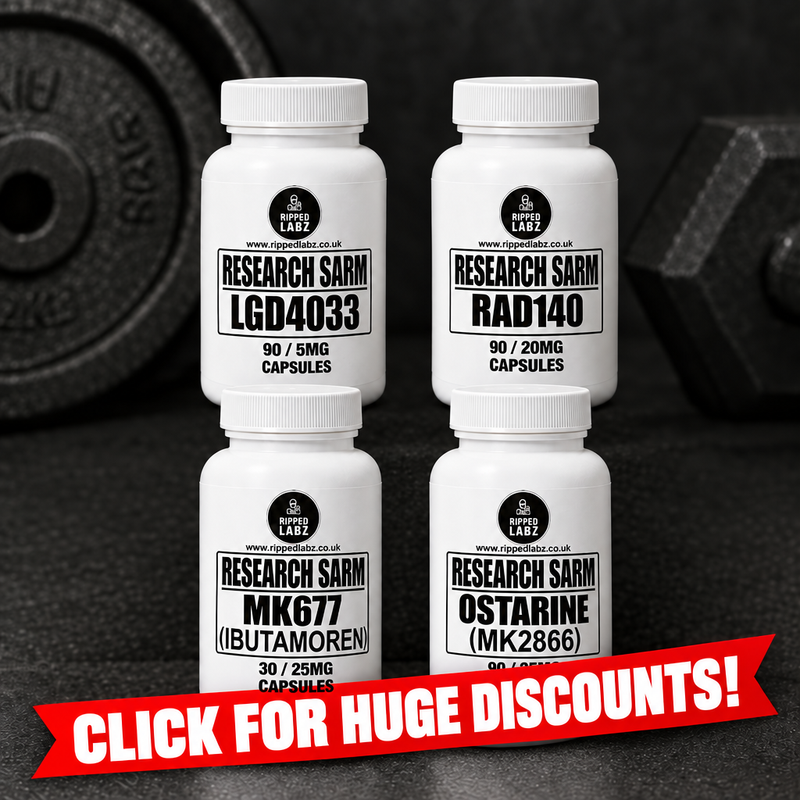 Advanced Muscle Stack (LGD-4033 / RAD-140 / MK-677 / MK2866)