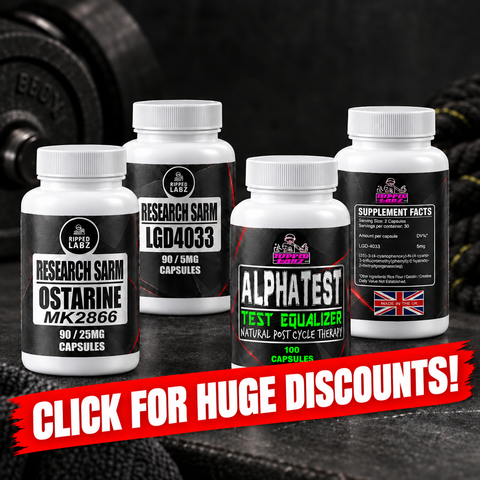 Alpha Stack - Ostarine + LGD4033 + AlphaTest + Cycle Support