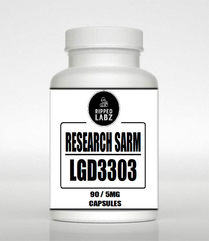 RIPPED LABZ LGD3303 (90 x 5mg capsules) - Ripped Labz