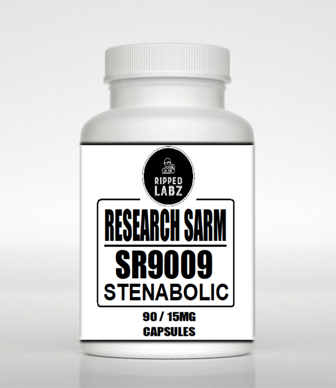 RIPPED LABZ SR9009 (90 x 15mg capsules).