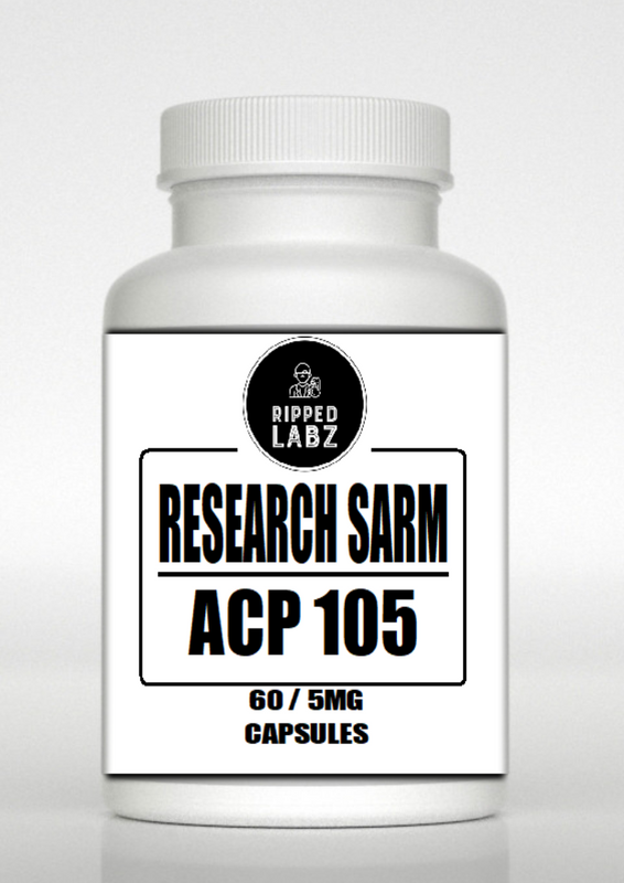 RIPPED LABZ ACP-105 (60 x 5mg capsules).