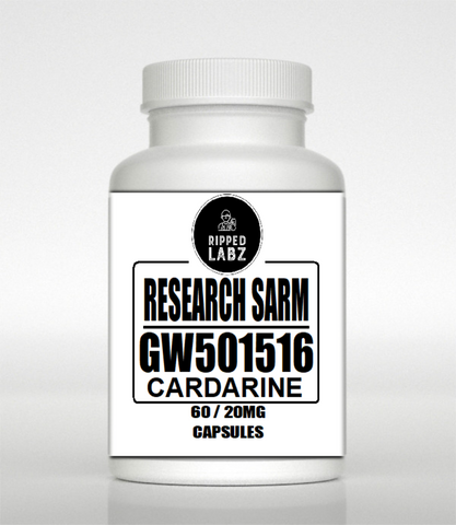 RIPPED LABZ GW501516 Cardarine (60 x 20mg capsules)
