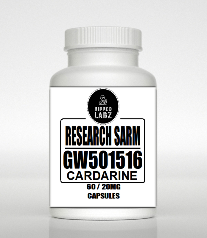 RIPPED LABZ GW501516 Cardarine (60 x 20mg capsules) - Ripped Labz
