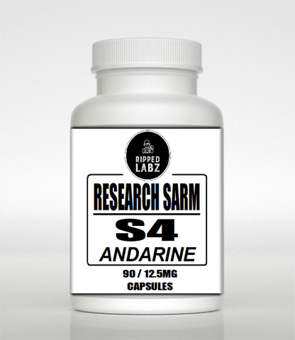RIPPED LABZ S4 Andarine (90 x 12.5mg capsules)