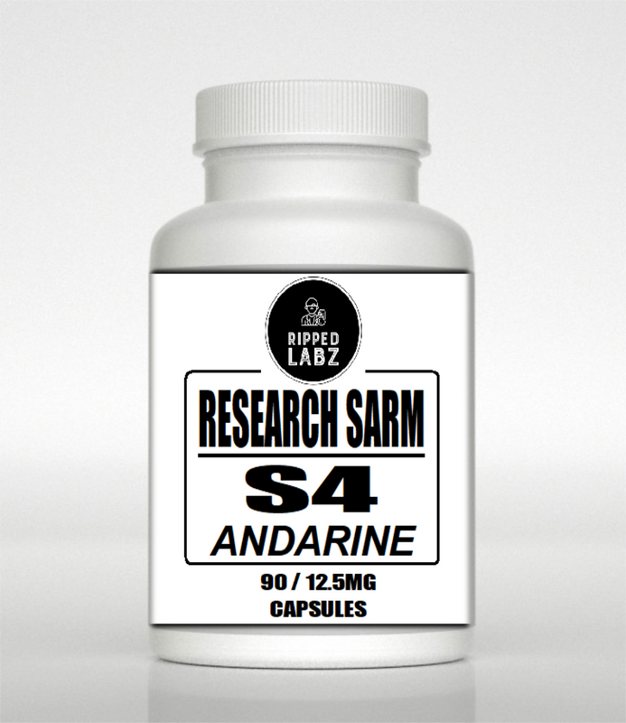 RIPPED LABZ S4 Andarine (90 x 12.5mg capsules).