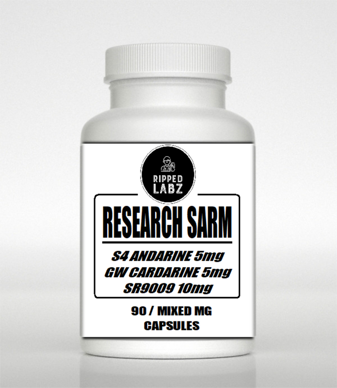 RIPPED LABZ (S4,GW,SR9009) x 90 Capsules - Ripped Labz